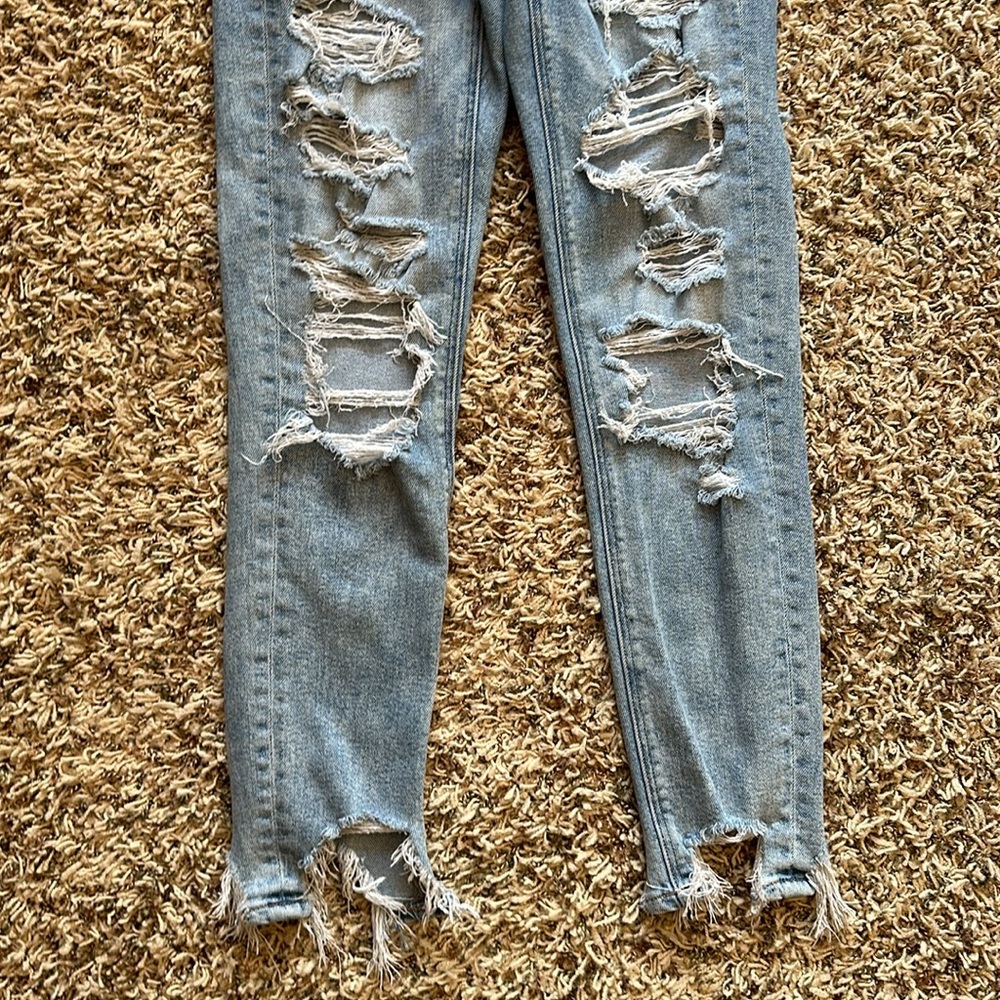American Eagle Outfitters Distressed Mom Jean - Picture 3 of 9
